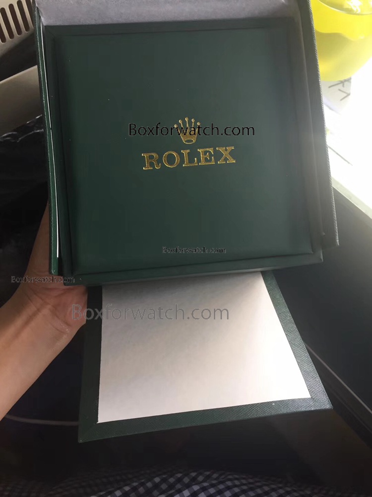 Replica Simple Rolex Green Watch Boxes